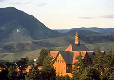 Montana Hall With The Bridgers